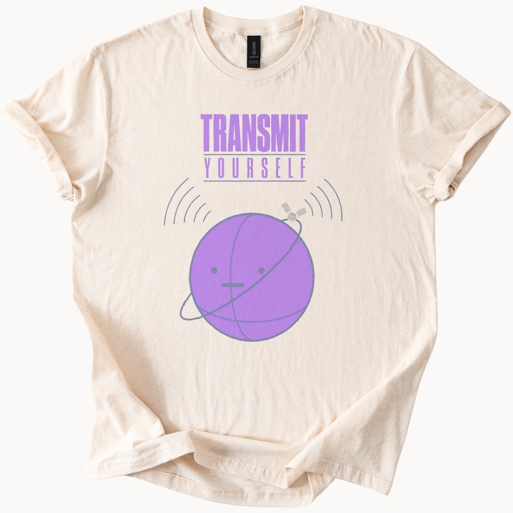 Retro Space Graphic Minimalist Planet Tee